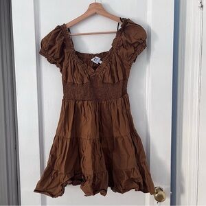 Princess Polly Brown dress mini
